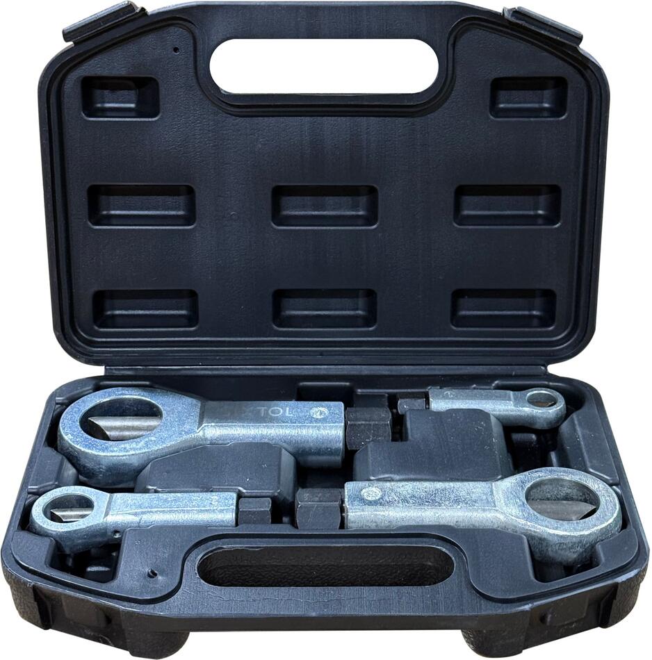 Sada střihačů poškozených matic MECHANIC NUT REMOVER 1, 4 ks SIXTOL