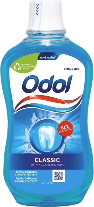 Odol Classic ústní voda bez alkoholu 500 ml