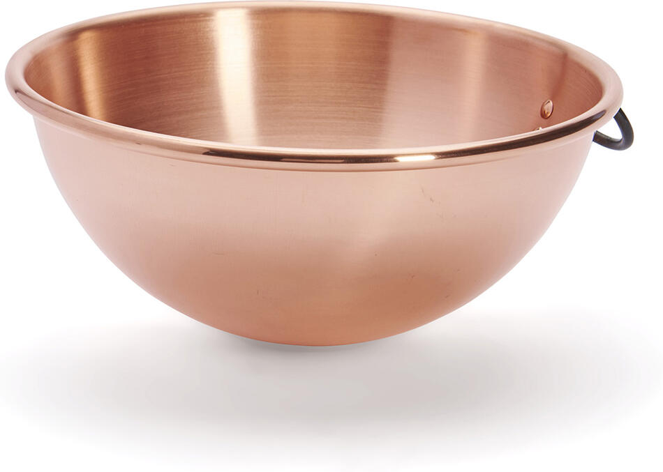 Miska de Buyer, 6580.26N, měděná, robustní, na bílky, 26 cm