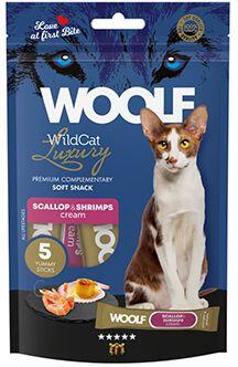 WOOLF WildCat Cream Luxury Scallop&Shrimps 5x14g