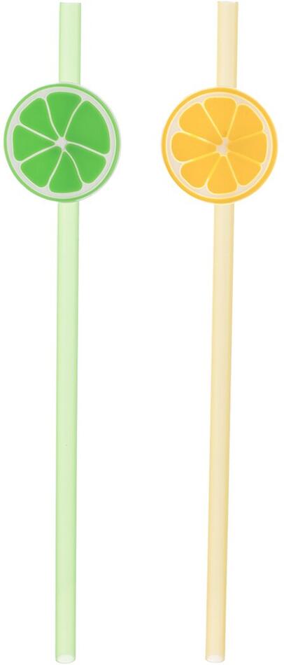 Nápojové brčko opakované použití LIMEPOP 6 ks Orion