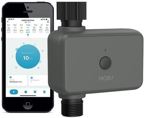 Smart zavlažovací systém MOES Water Timer Bluetooth Tuya