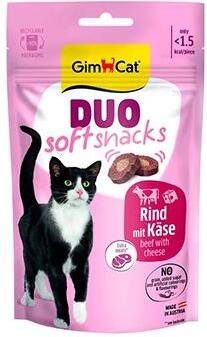GimCat Duo Soft Snacks hovězí se sýrem 50g