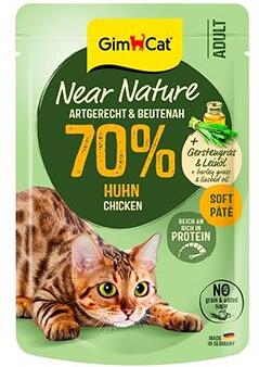 GimCat Near Nature kapsa kuře 85g