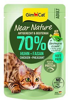 GimCat Near Nature kapsa kuře&bažant 85g