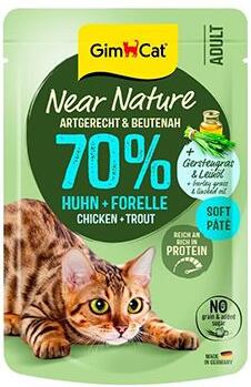 GimCat Near Nature kapsa kuře&pstruh 85g