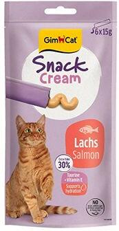 GimCat Snack Cream losos 6x15g