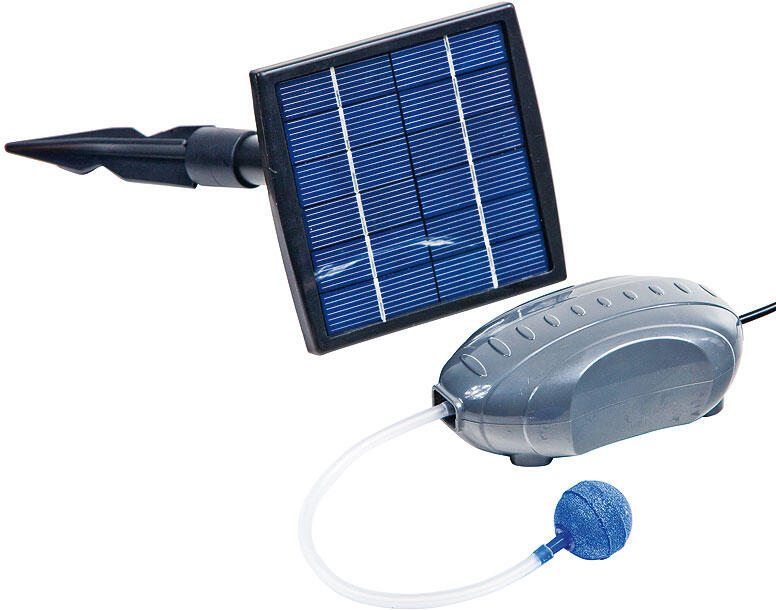 Solární vzduchovací set HEISSNER 120 l/h, do 4 m? ST200-00