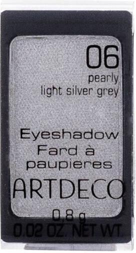 Oční stín Artdeco Eyeshadow Pearl, 0,8 ml, odstín 06 Pearly Light Silver Grey