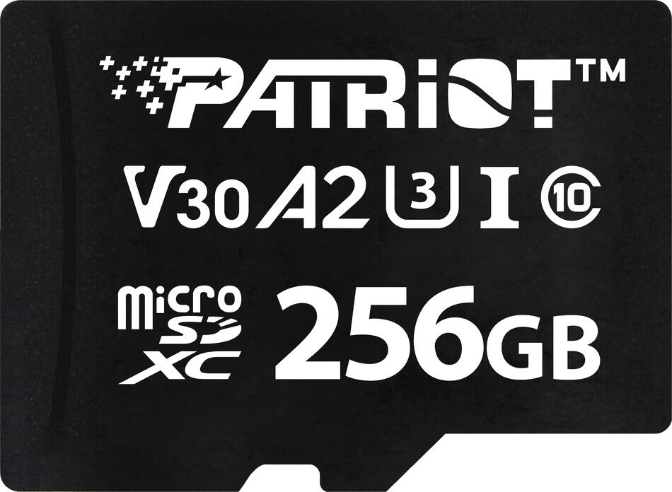 256GB microSDXC PATRIOT VX V30 U3 A2 (PSF256GVX32MCX)