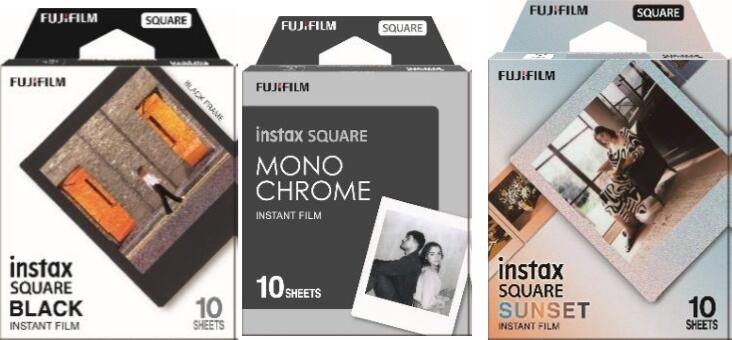 Fujifilm INSTAX SQUARE DECO FILM BUNDLE (70100172315)