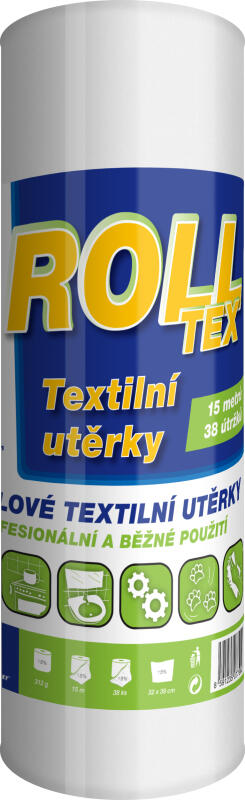 BALsoft Rolltex, textilní utěrky, 15 metrů, 38 útržků