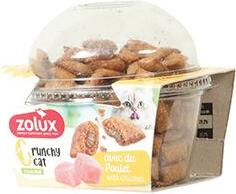 Pochoutka kočka CRUNCHY Kuře 80g Zolux