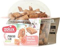 Pochoutka kočka CRUNCHY Losos 80g Zolux