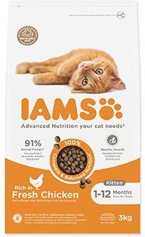 Iams Cat Kitten Chicken 3kg