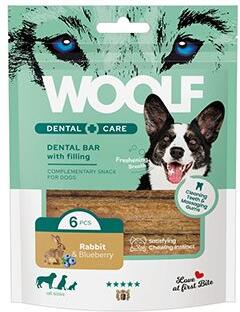 WOOLF Dental Care Bar with Rabbit&Blueberry 108g/6ks