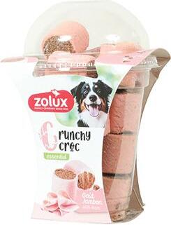 Pochoutka pes CRUNCHY XL Šunka 240g Zolux