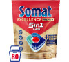 Somat Excellence 5v1 tablety do myčky, 80 ks