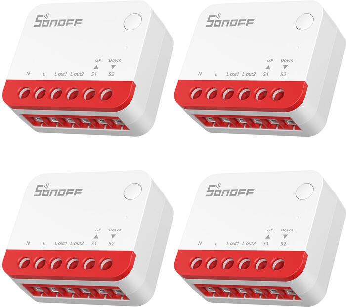 Inteligentní roletový spínač SONOFF ZigBee Sonoff MINI-ZBRBS, 4 ks