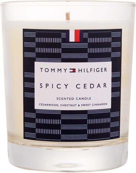 Vonná svíčka Tommy Hilfiger Scented Candle Spicy Cedar, 180 ml