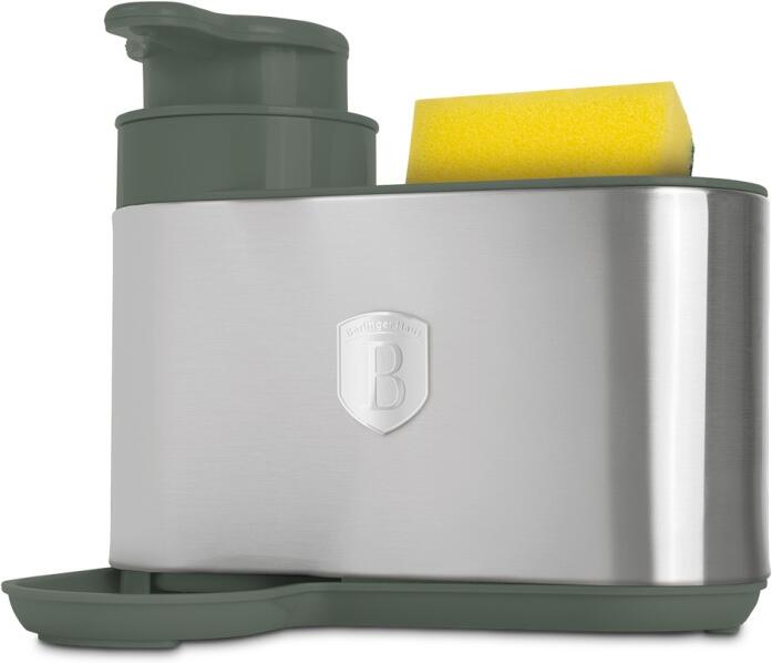 Dávkovač BerlingerHaus BH-8933, 2 v 1 Matte Green Collection