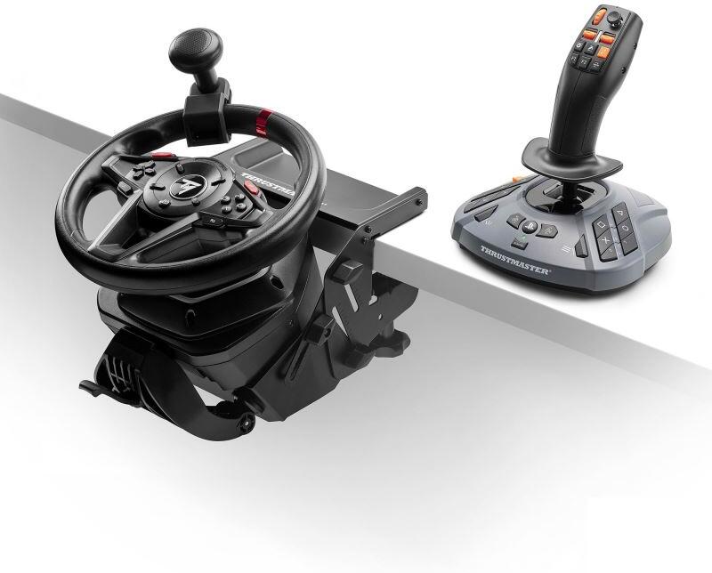 Thrustmaster T128 SimTask Farming Pack, sada volantu, pedálů a joysticku, PS5 / PC (4160937)