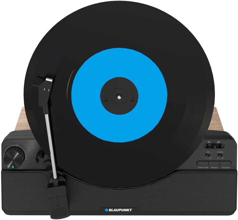 Vertikální gramofón BLAUPUNKT VT100BK