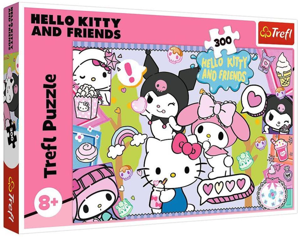 TREFL Puzzle Hello Kitty 300 dílků 60x40cm v krabici 40x27x4cm