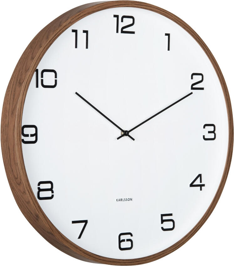 Designové nástěnné hodiny 6088WH Karlsson 50cm