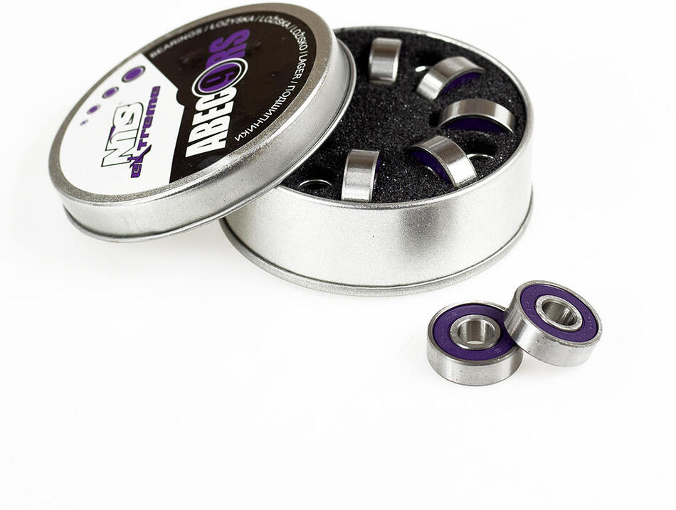 ABEC 9 RS CARBON LOŽISKA NILS EXTREME (8 KS BOX)