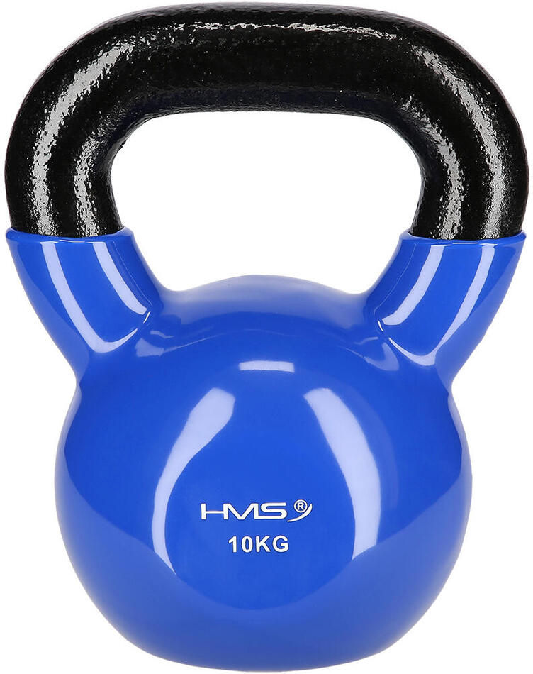 Kettlebel HMS KN 10 kg pokrytý vinylem