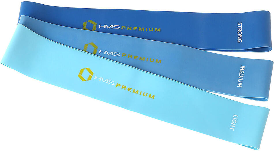 Sada fitness gum HMS Premium GU04 PRO II Set