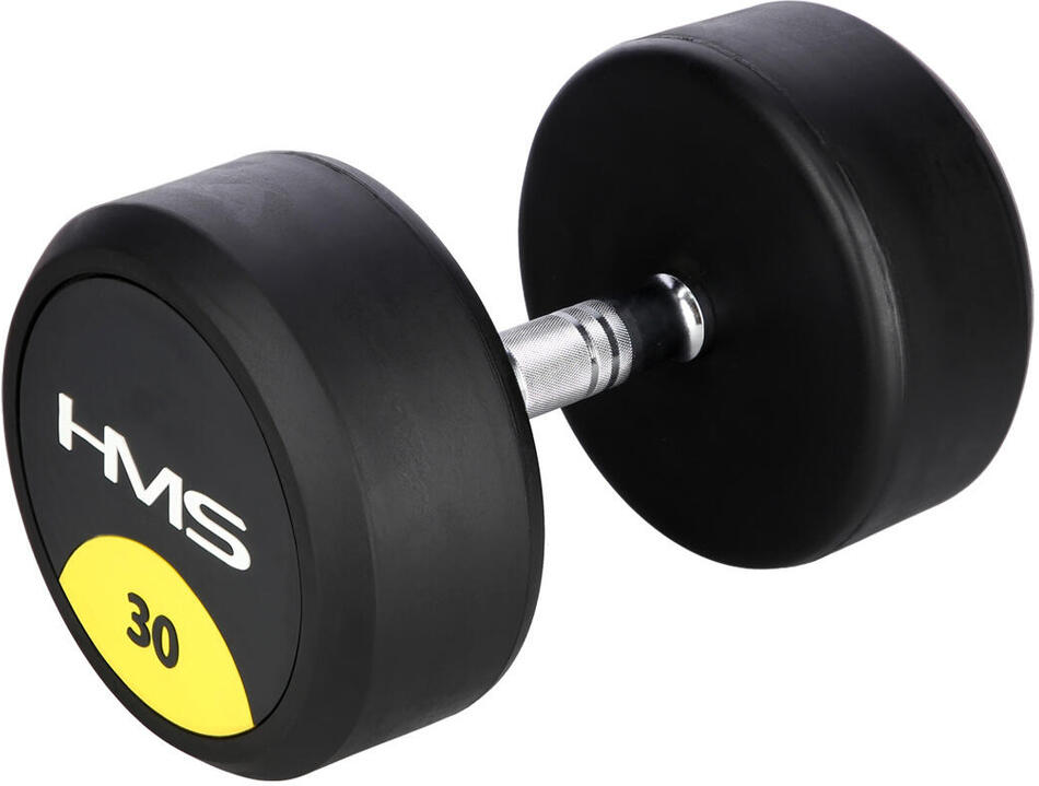 Pogumovaná jednoruční činka HMS HG Pro 30 kg
