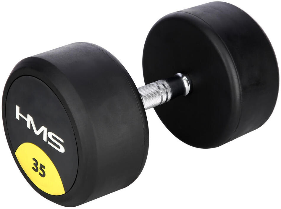 Pogumovaná jednoruční činka HMS HG Pro 35 kg