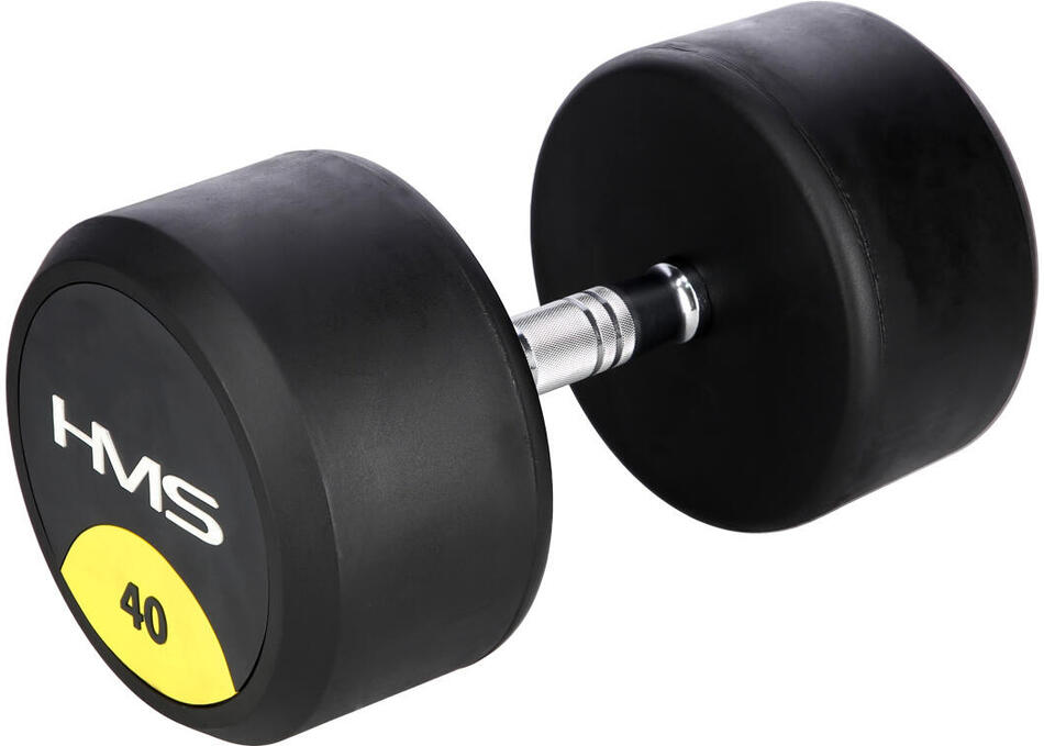 Pogumovaná jednoruční činka HMS HG Pro 40 kg