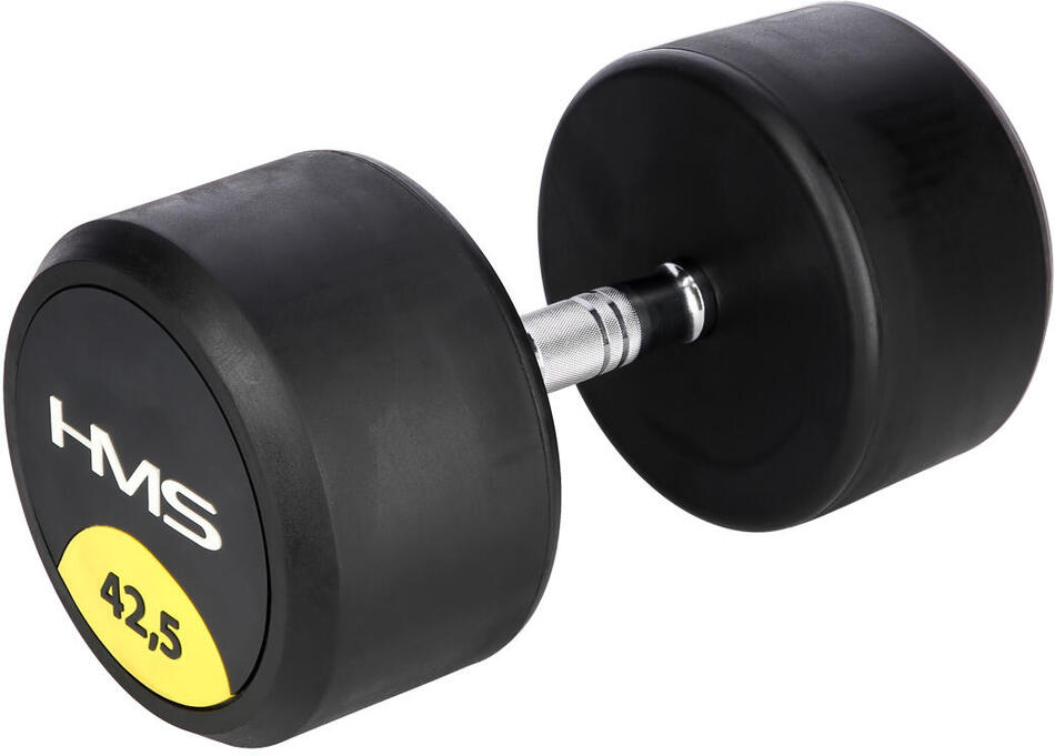 Pogumovaná jednoruční činka HMS HG Pro 42,5 kg