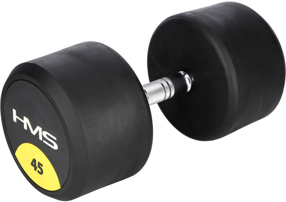 Pogumovaná jednoruční činka HMS HG Pro 45 kg