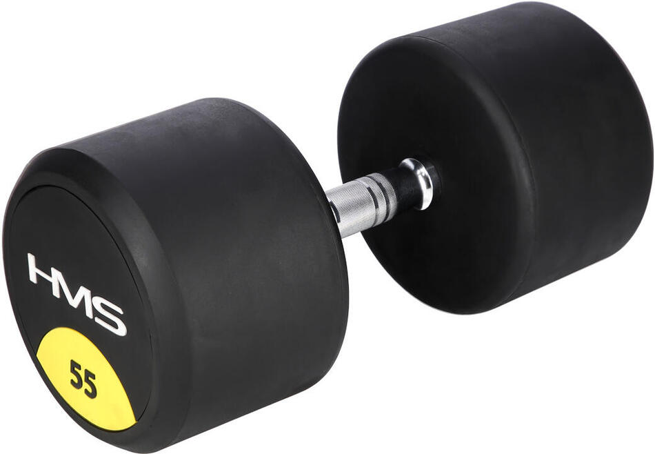 Pogumovaná jednoruční činka HMS HG Pro 55 kg