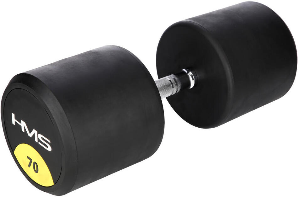 Pogumovaná jednoruční činka HMS HG Pro 70 kg