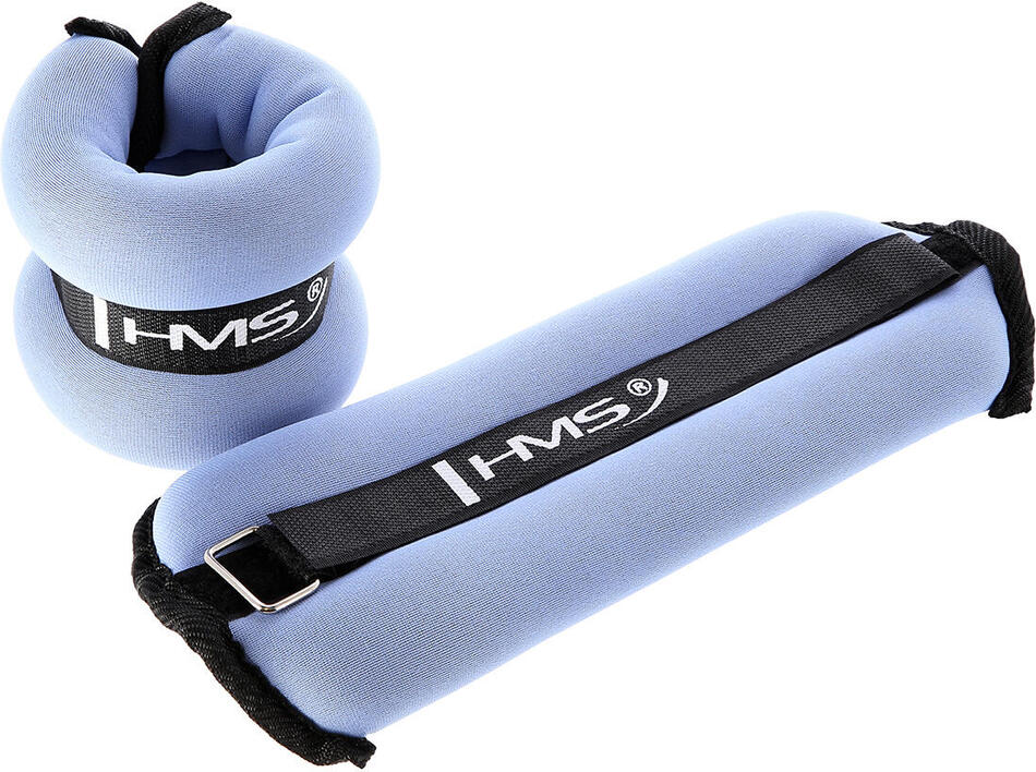 Zátěže HMS OB04, 2 x 1 kg, modré