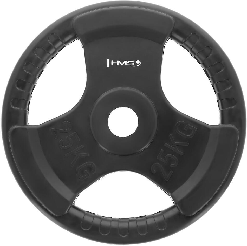 Olympijský kotouč HMS Tri-grip 25 kg