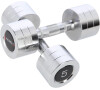 Chromované činky HMS CHD05 2 x 5 kg