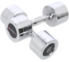 Chromované činky HMS CHD06 2 x 6 kg