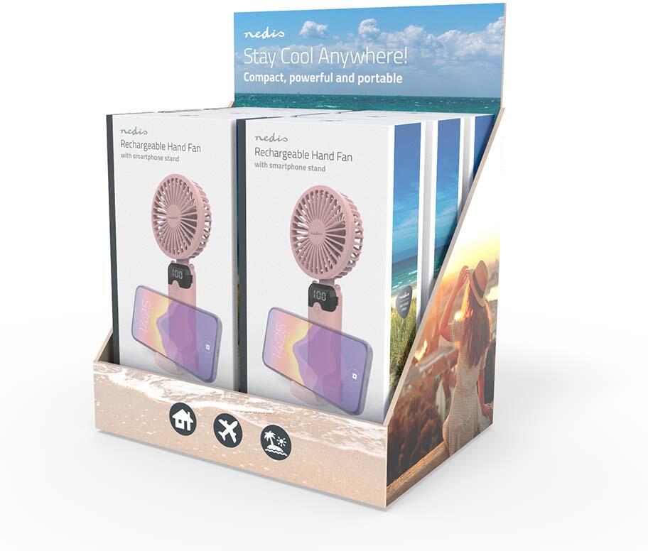 Ruční Ventilátor NEDIS FNHH3BOX3