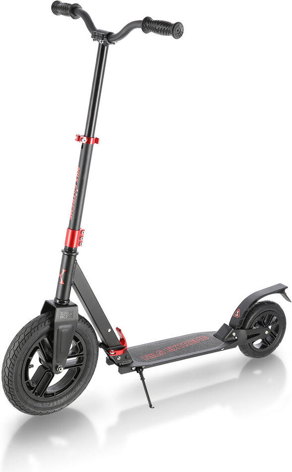 Koloběžka s pumpovanými koly NILS Extreme HC300 červená