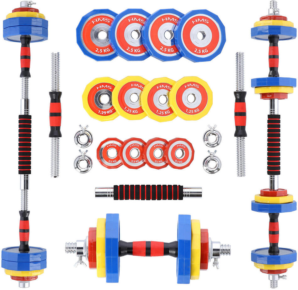Činkový set v kufru HMS SKC20 2x10 kg