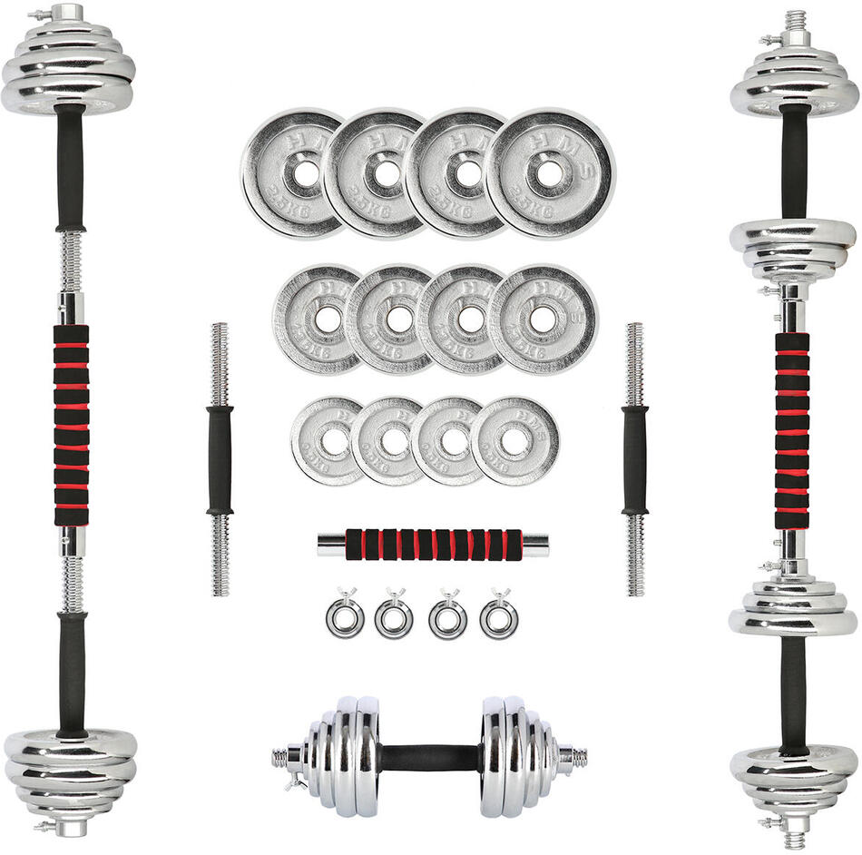 Činkový set v kufru HMS STC21 21 kg