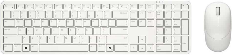 DELL KM526 bezdrátová klávesnice a myš GER/ německá - bílá (580-BDGL)