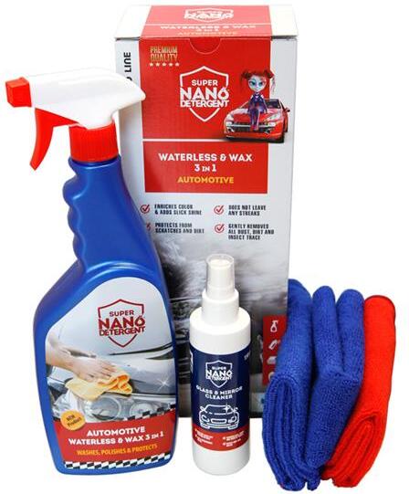 Čistič autoskel GNP Waterless&Wax 3v1 900ml