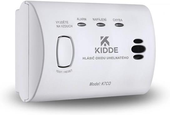 Detektor plynu KIDDE K7CO oxid uhelnatý